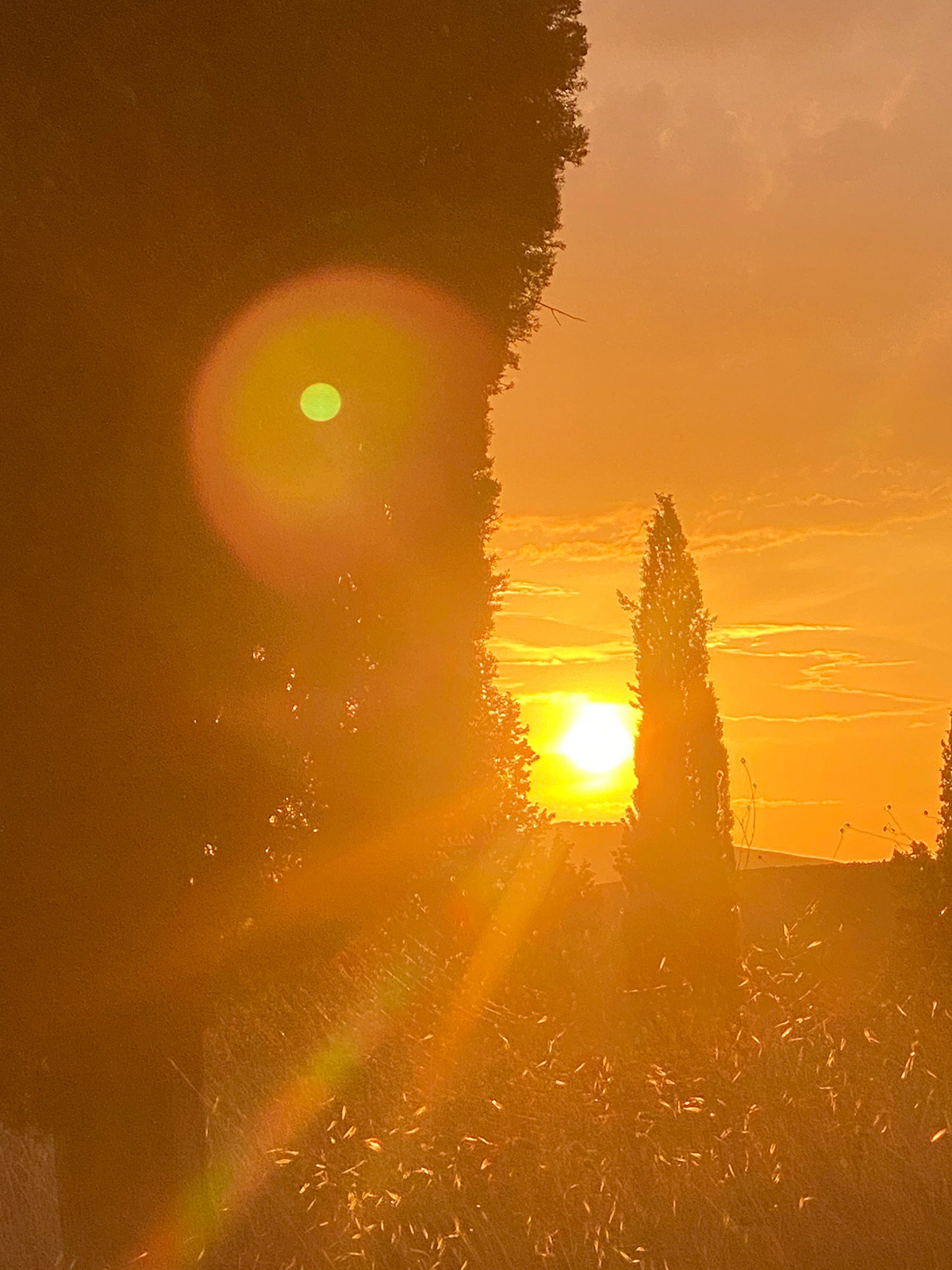 Tuscany at dusk